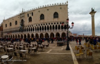 Palazzo Ducale, the Doge's Palace in San Marco Square. The Doge was the ruler of Venice.