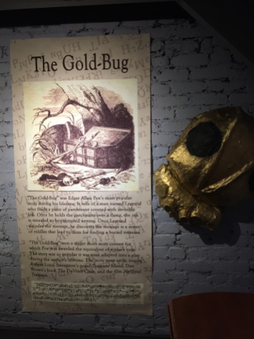A small feature at the museum on "The Gold Bug" - my favorite!